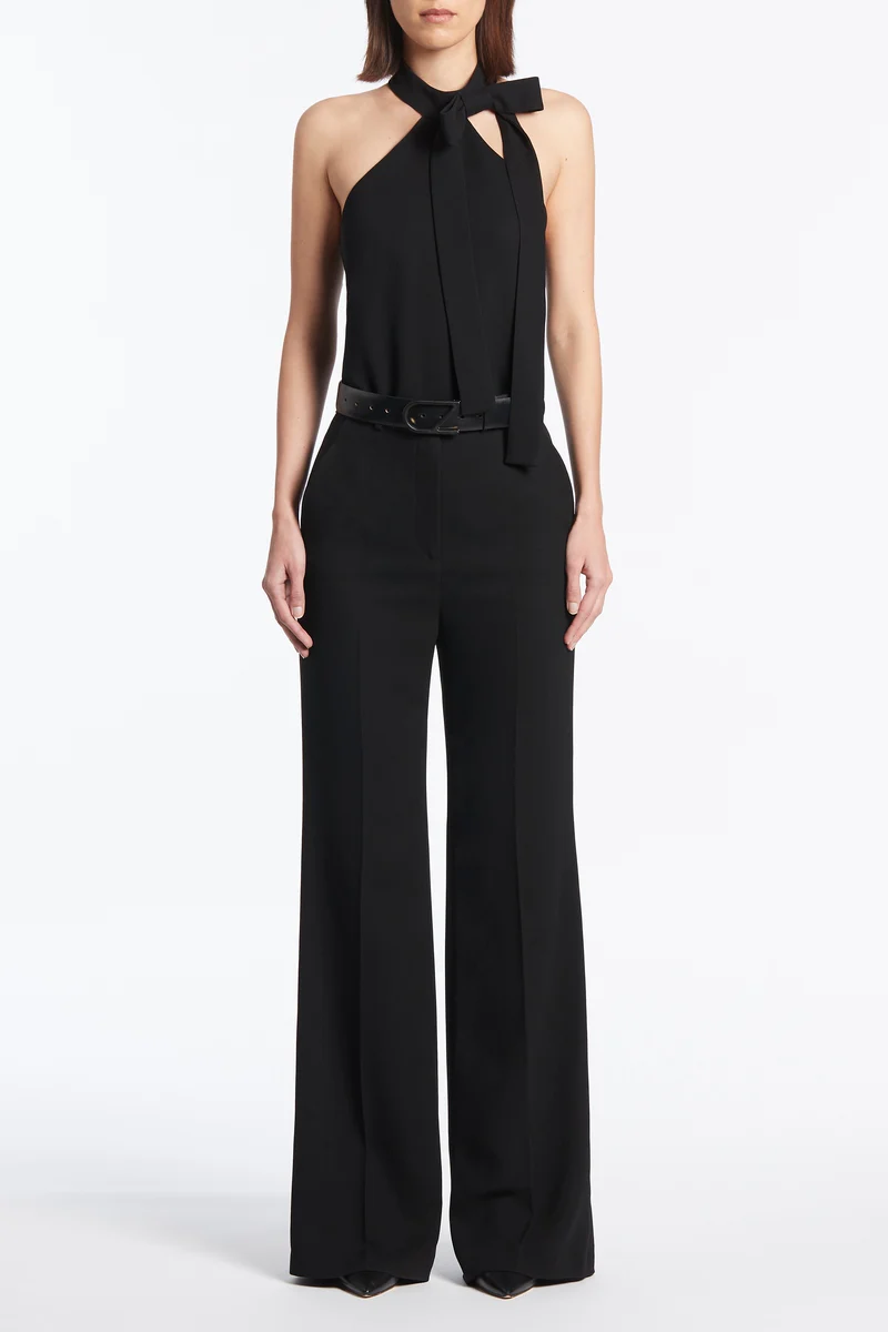 BLACK CZ LOGO COVERED BELT - Image 4