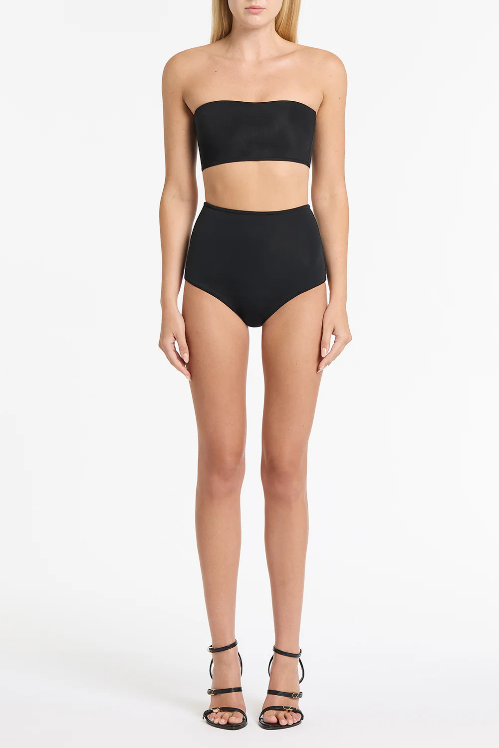 BLACK INTIMA JERSEY BANDEAU