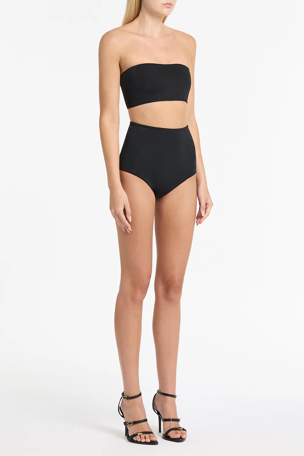BLACK INTIMA JERSEY WAISTED FULL BRIEF - Image 3