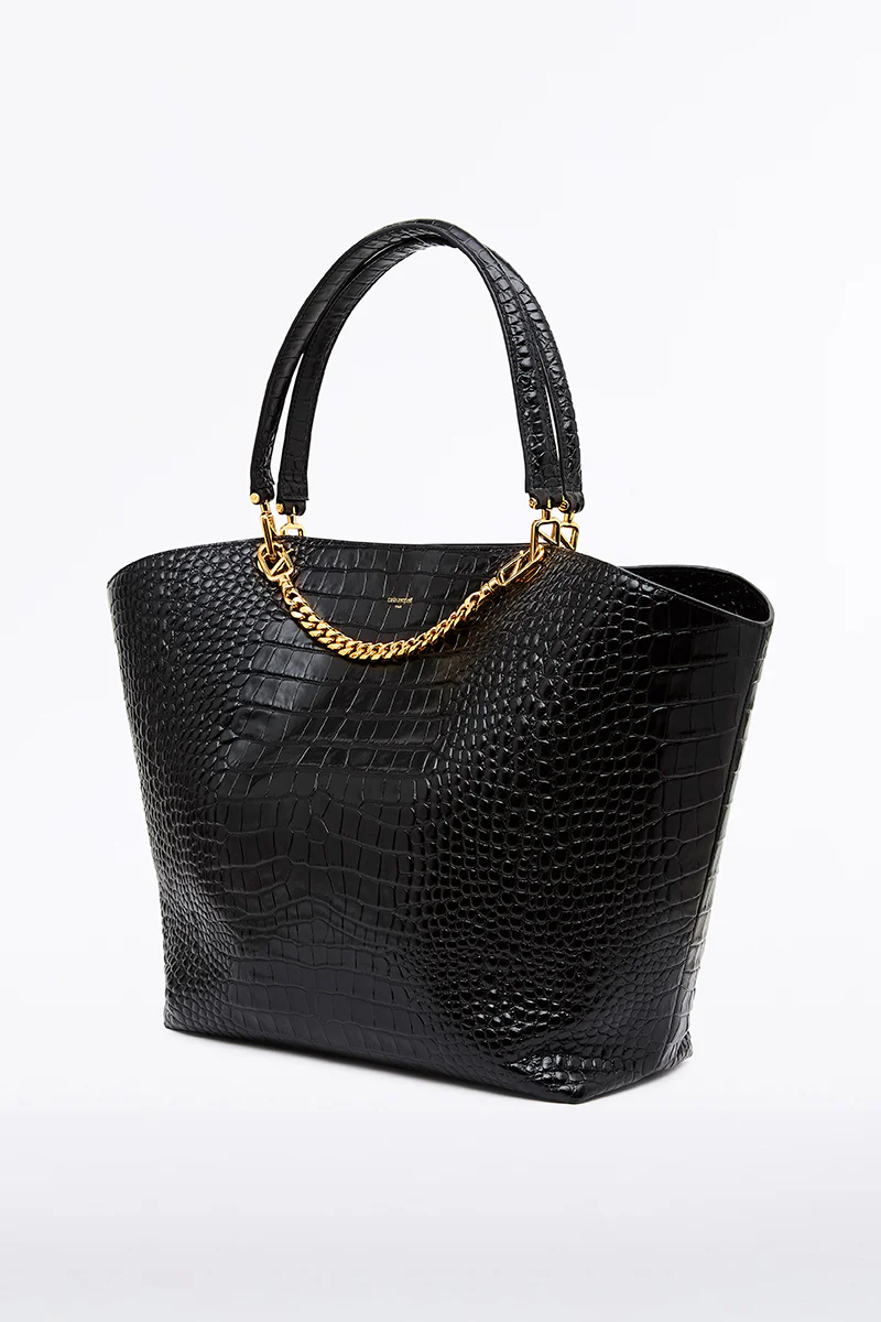BLACK MILANO TOTE BAG - Image 4