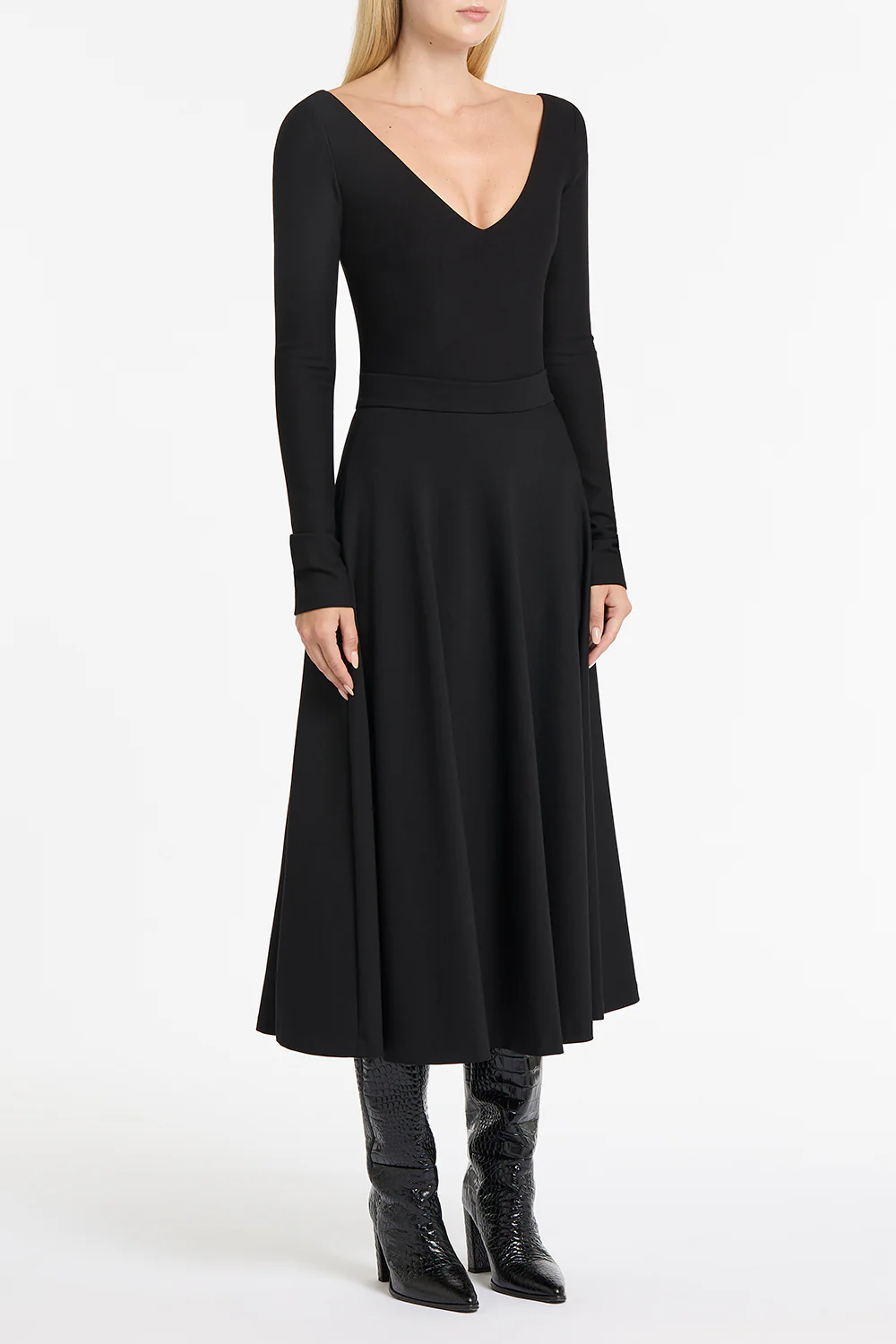 BLACK PONTE DEEP V TOP - Image 3