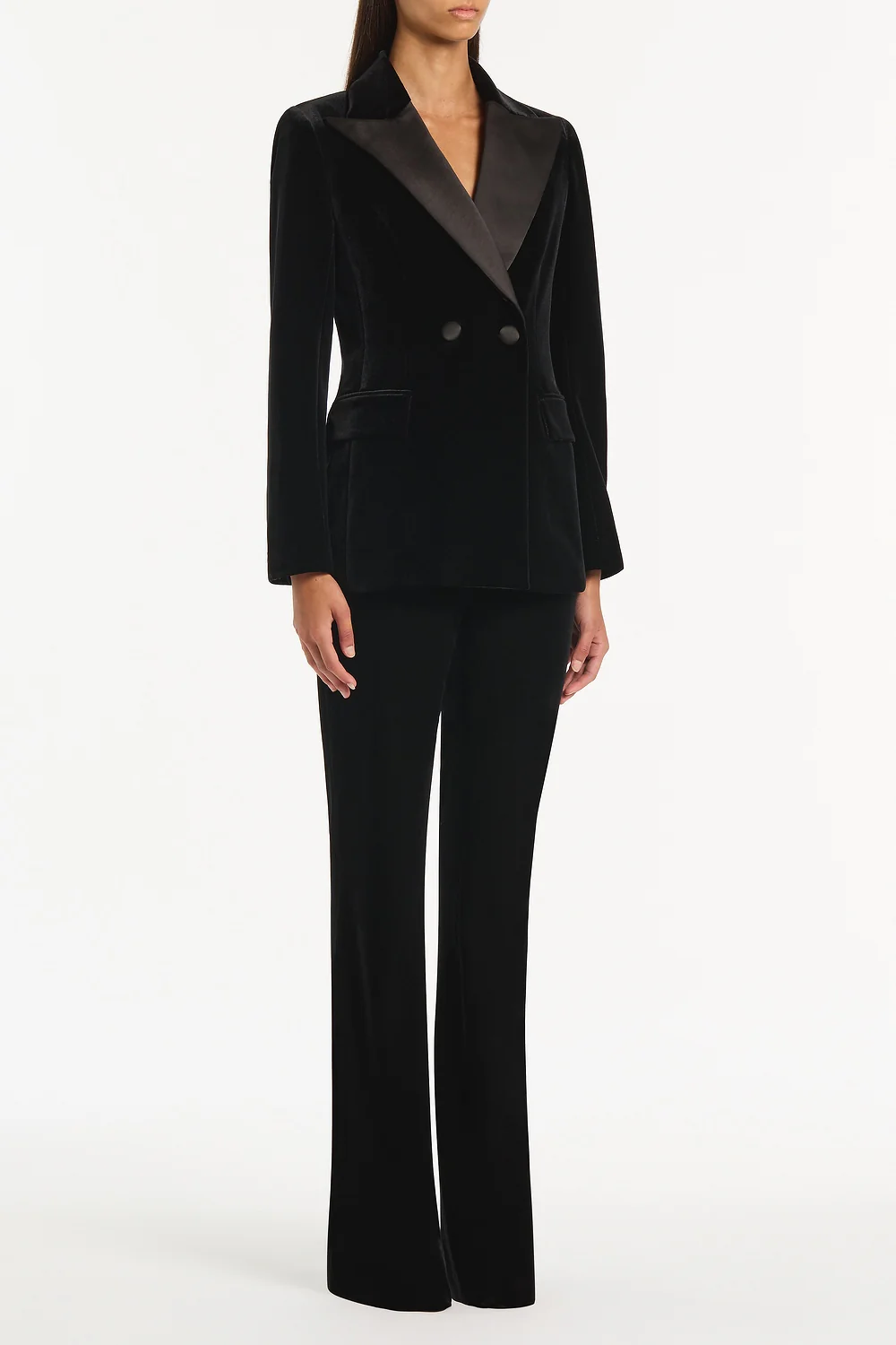 BLACK VELVET PANT - Image 3