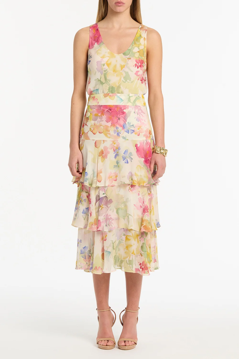 ETHEREA BLOOM SCOOP NECK CAMI