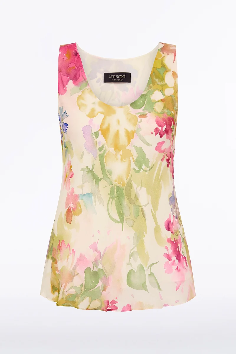 ETHEREA BLOOM SCOOP NECK CAMI - Image 4