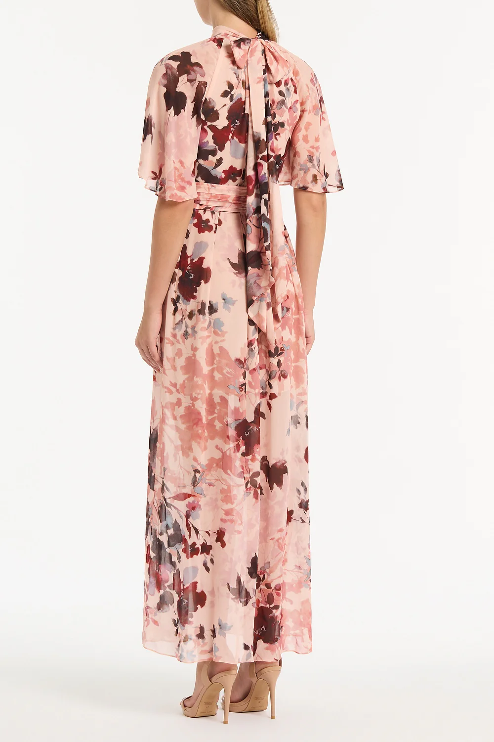 FIORI ETEREA GEORGETTE MAXI DRESS - Image 3