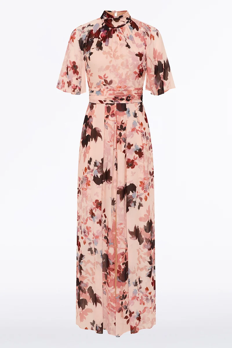 FIORI ETEREA GEORGETTE MAXI DRESS - Image 5