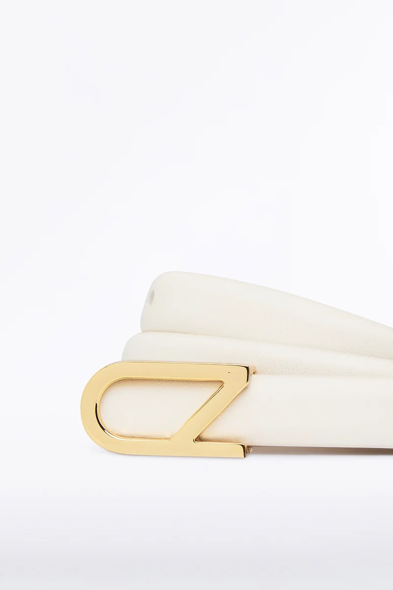 IVORY CZ THIN LOGO BELT - Image 2
