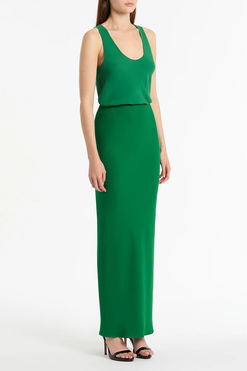 JADE CREPE BIAS SKIRT - Image 3