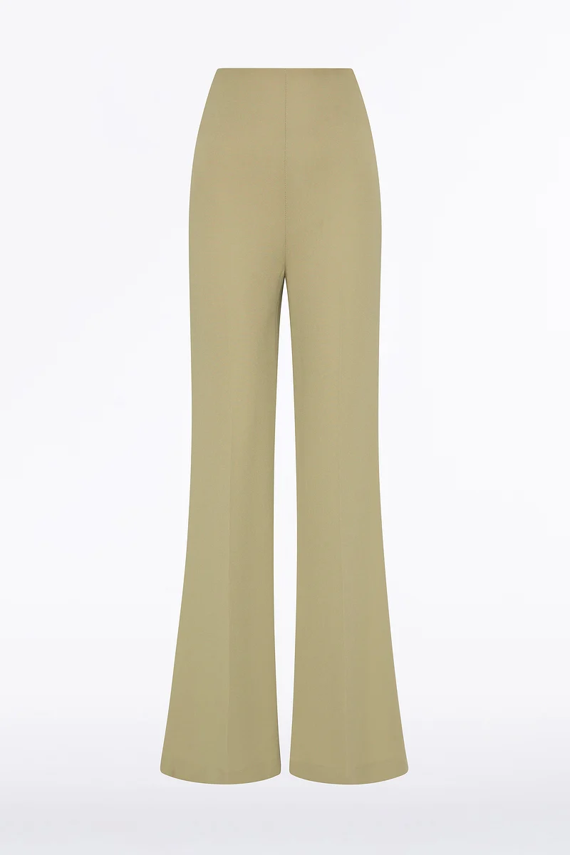 KELP CREPE WAISTED CLASSIC PANT - Image 5