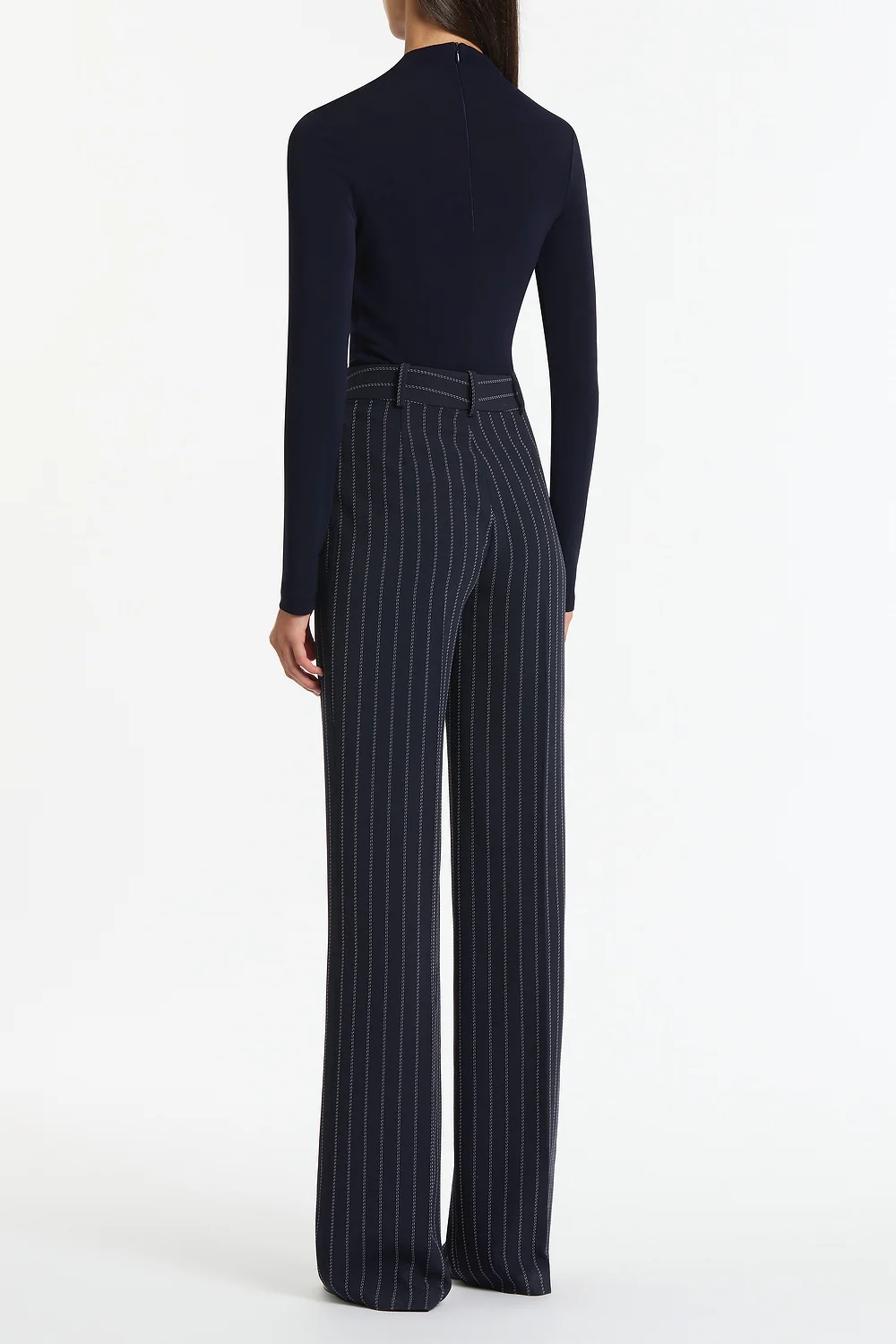 LIBERTY MATTE JERSEY GATHERED SHOULDER TOP - Image 2
