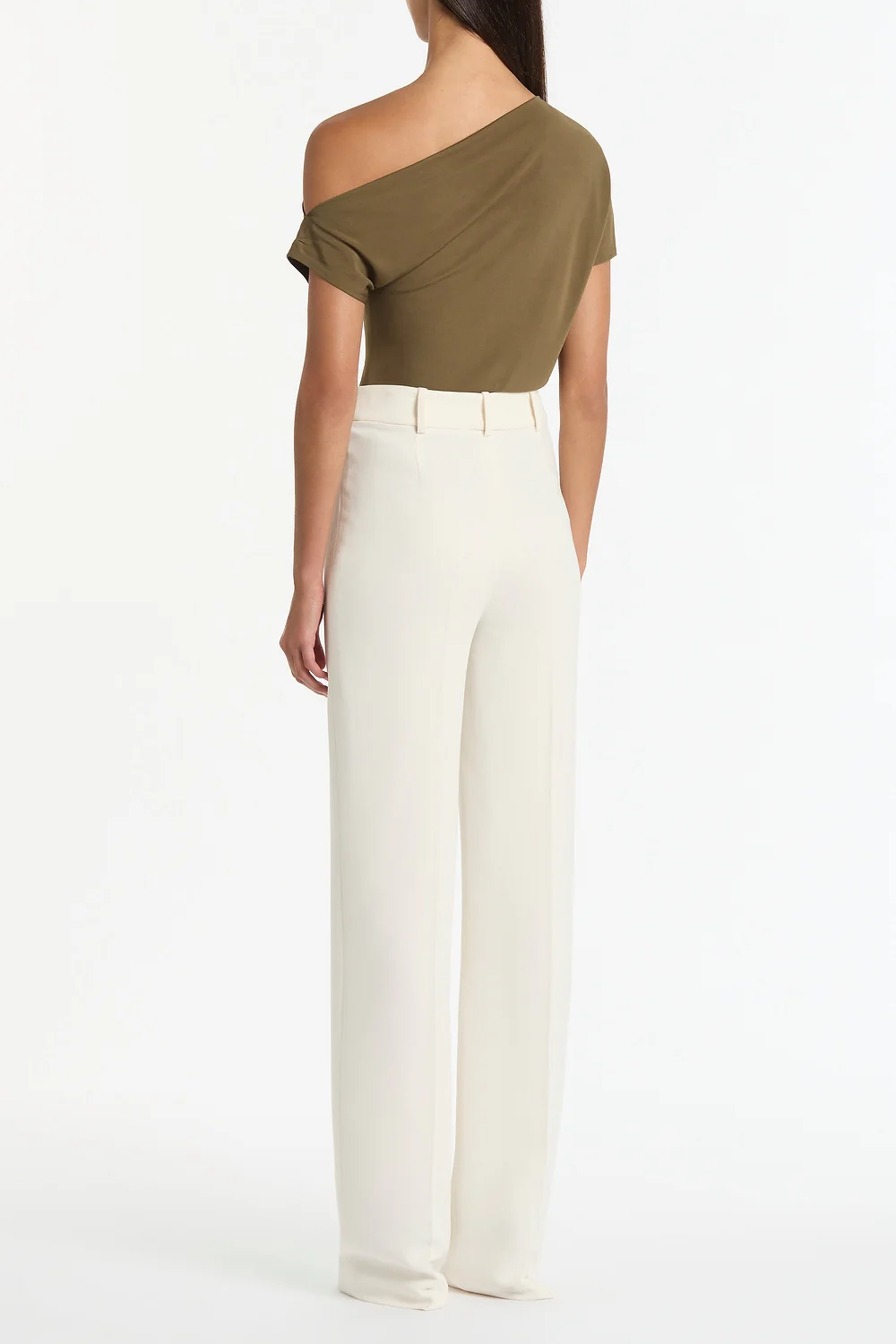PALM MATTE JERSEY OFF-SHOULDER TOP - Image 2