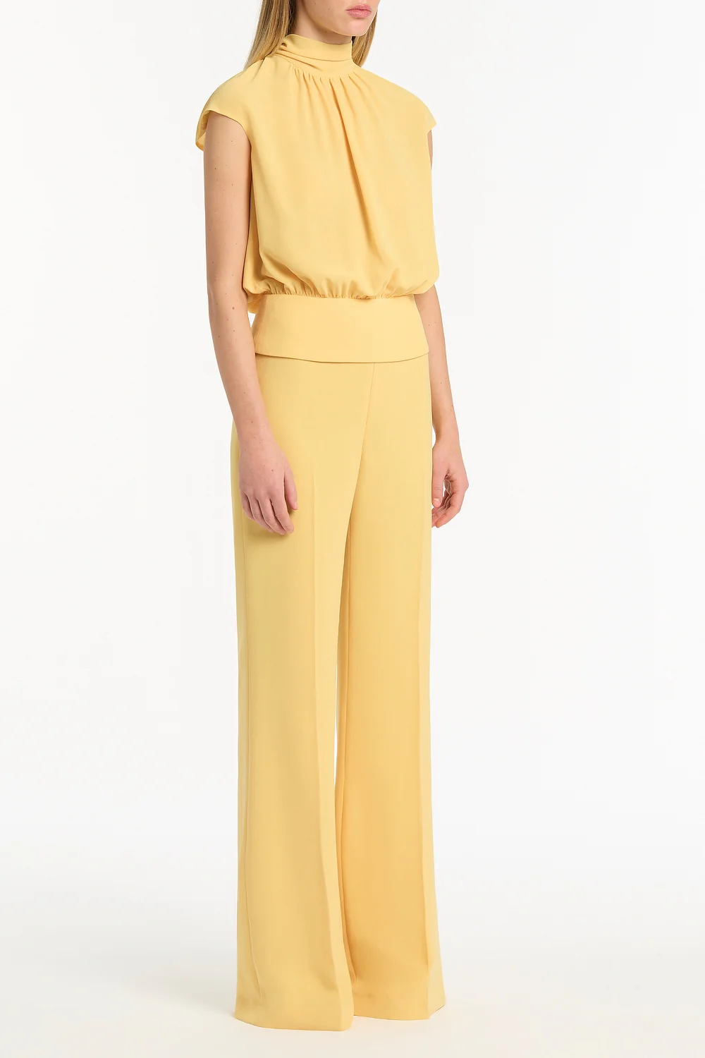 POLLEN CREPE CLASSIC FLARED PANT - Image 2