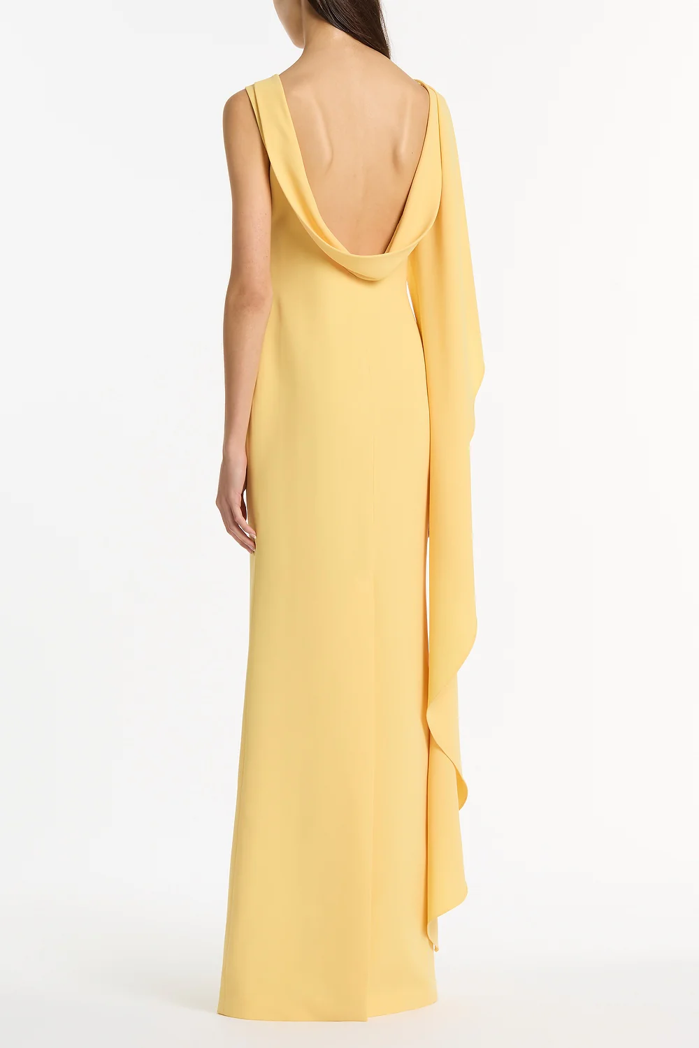 POLLEN CREPE COWL BACK GOWN - Image 3