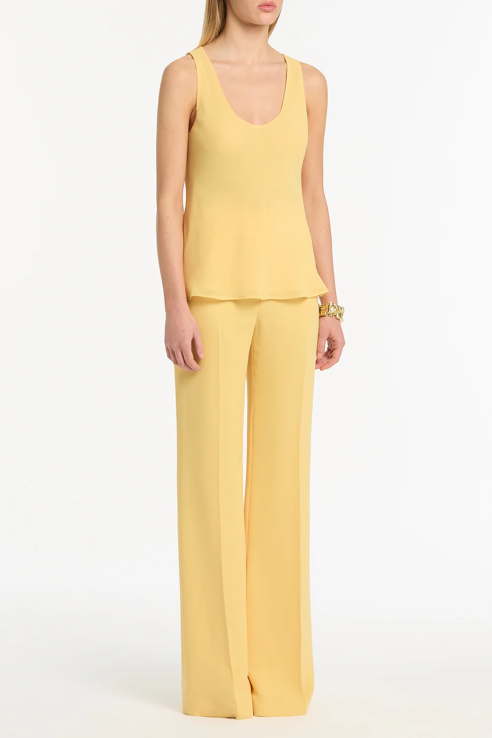 POLLEN GEORGETTE SCOOP NECK CAMI - Image 2
