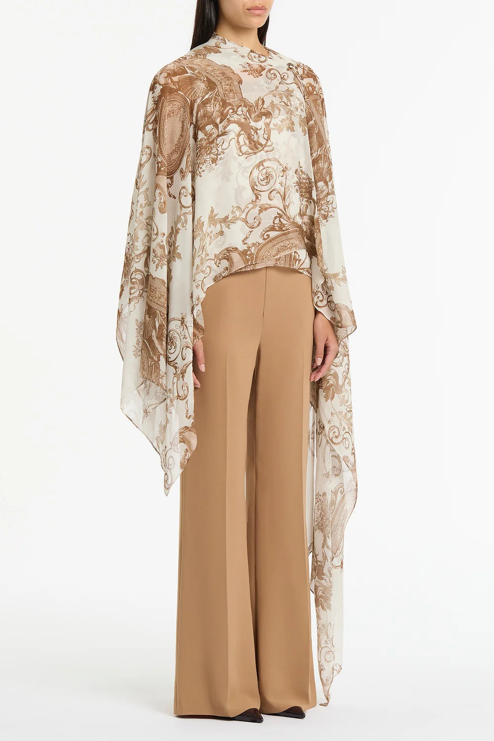 RENAISSANCE GEORGETTE CASCATA WRAP - Image 2