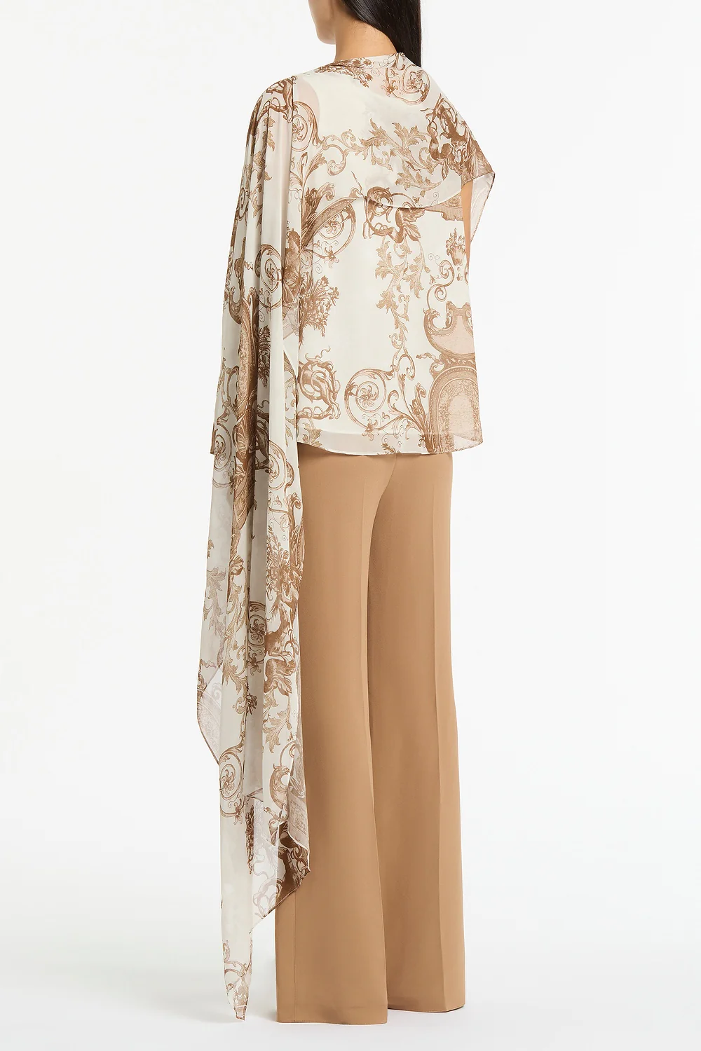 RENAISSANCE GEORGETTE CASCATA WRAP - Image 3