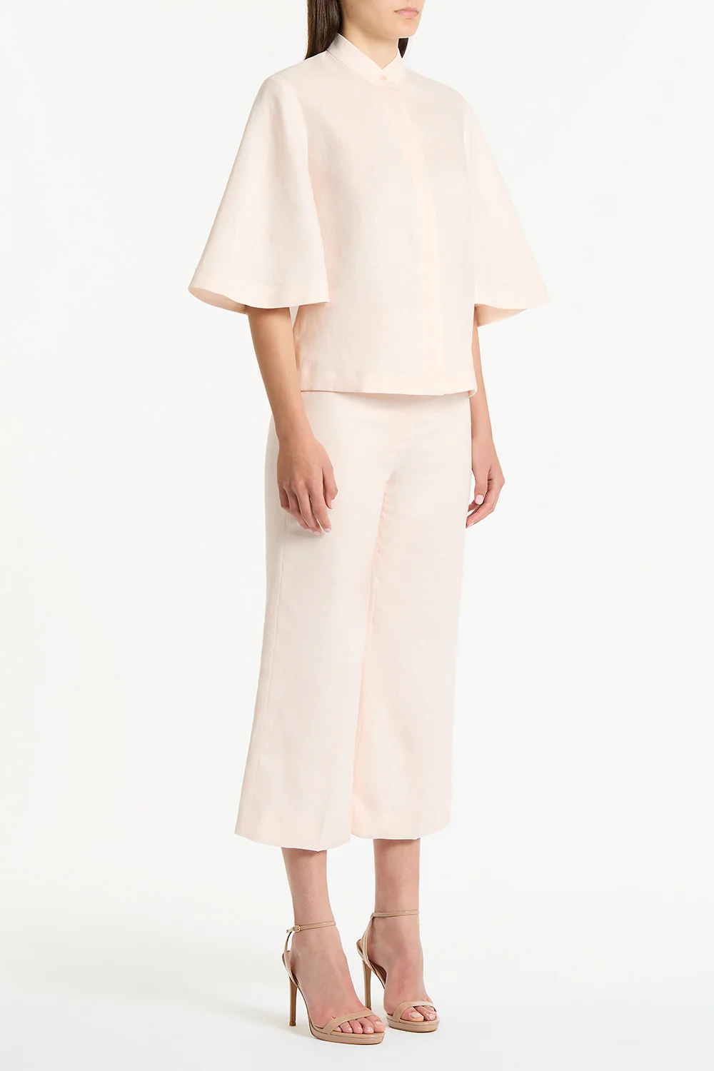ROSA LINEN BOX SLEEVE SHIRT - Image 3