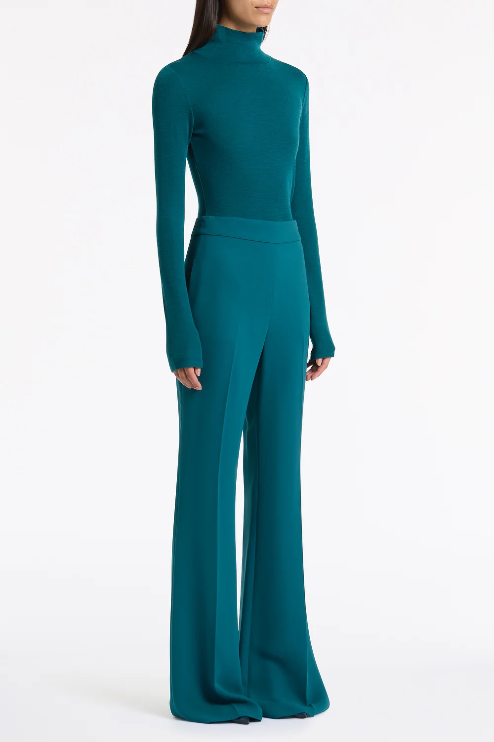 SERPENTINE BABYWOOL HIGH NECK TOP - Image 2