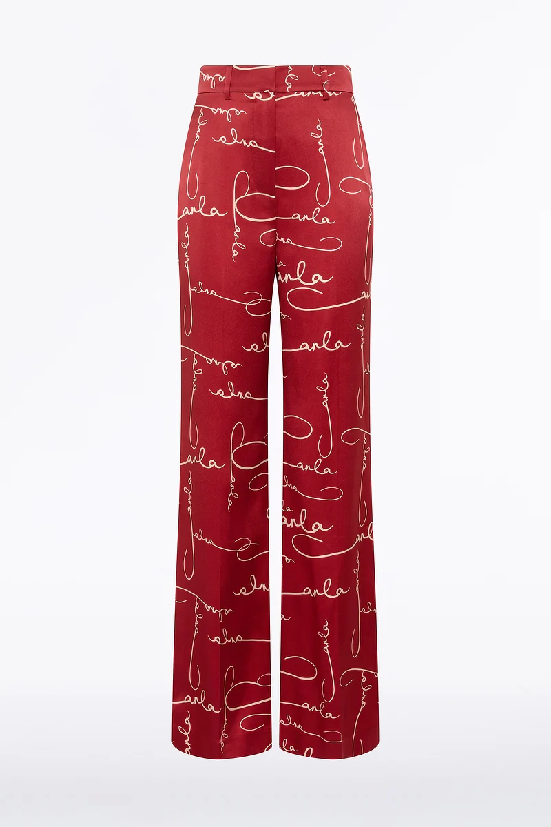 SHIRAZ SIGNATURE SILK PANT - Image 5