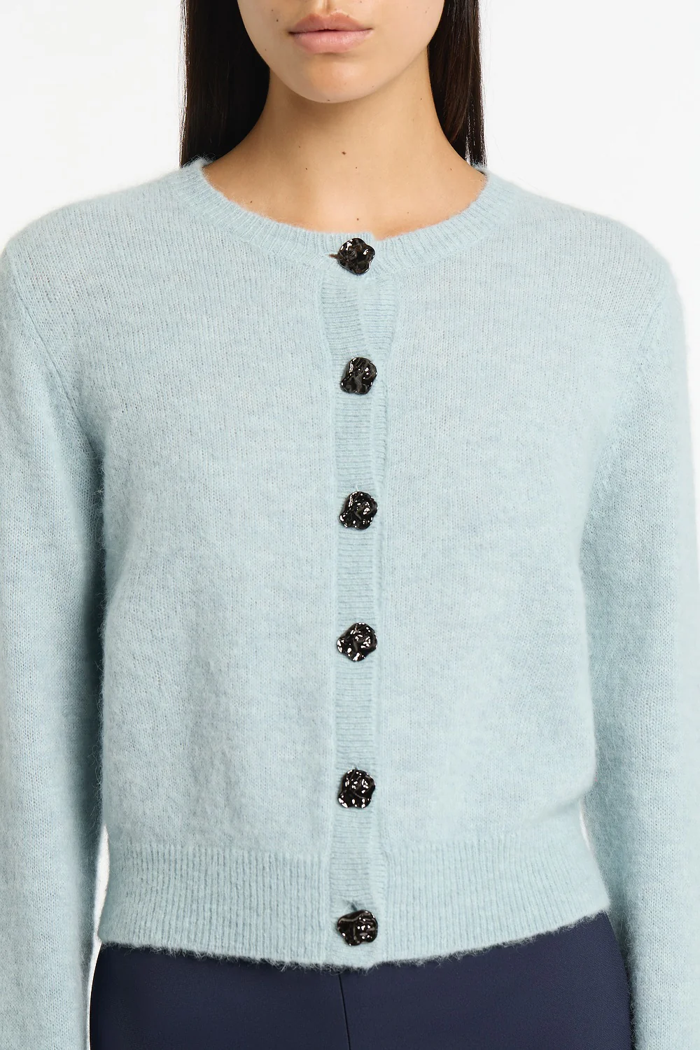 SNOWBIRD BRUSHED KNIT CARDIGAN - Image 4