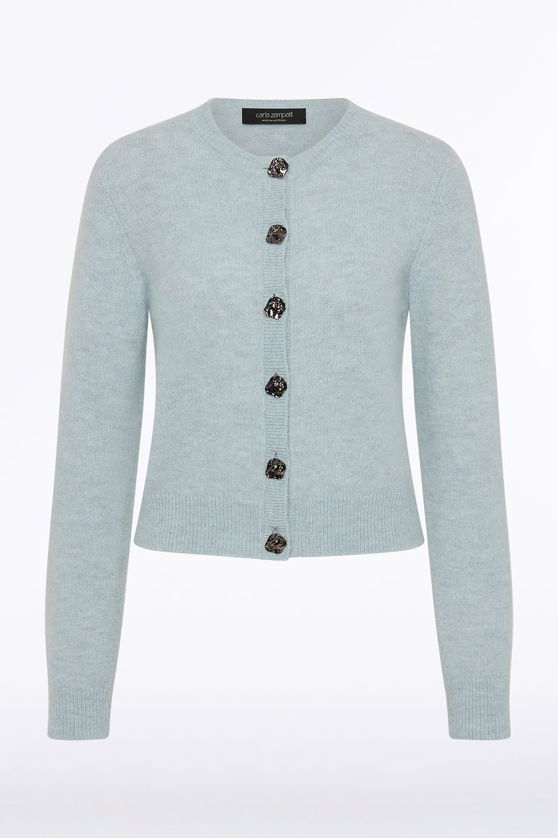 SNOWBIRD BRUSHED KNIT CARDIGAN - Image 5