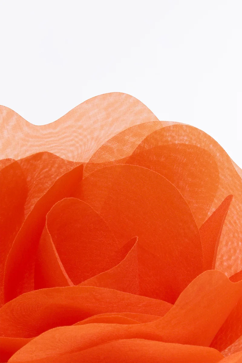 TANGERINE SMALL FIORE BROOCH - Image 2