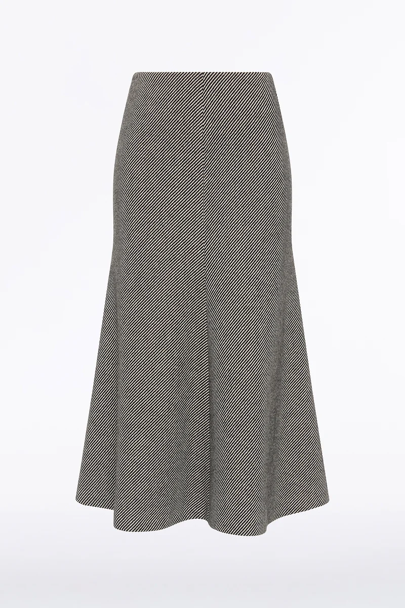 TWILL COATING FLARE SKIRT - Image 6