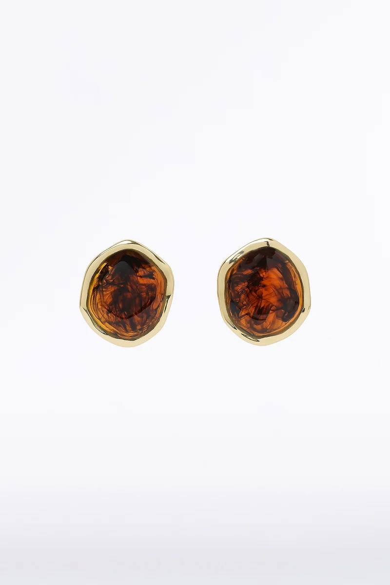 VENETIAN OVAL EARRINGS